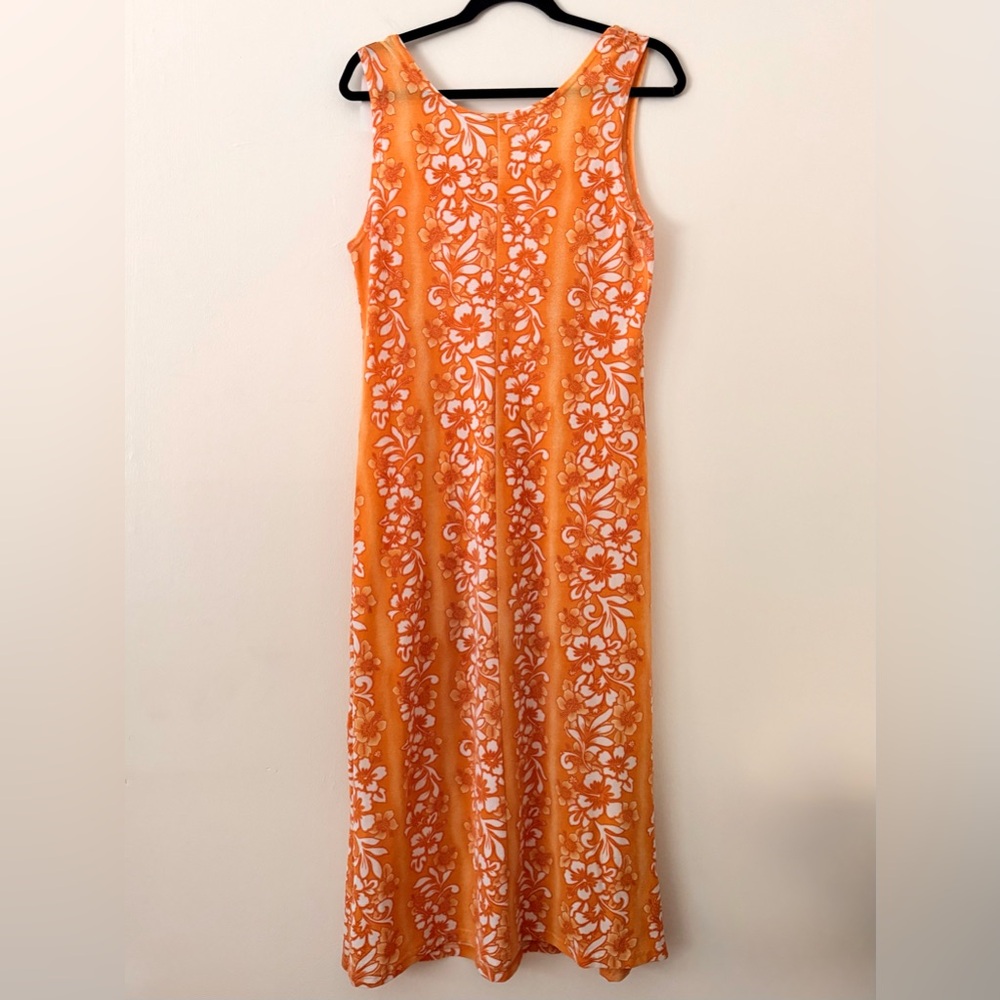 Vintage Y2K Hawaiian i Confess
Orange Floral Sleeveless Maxi Dress
Womens Size M - Picture 6 of 9
